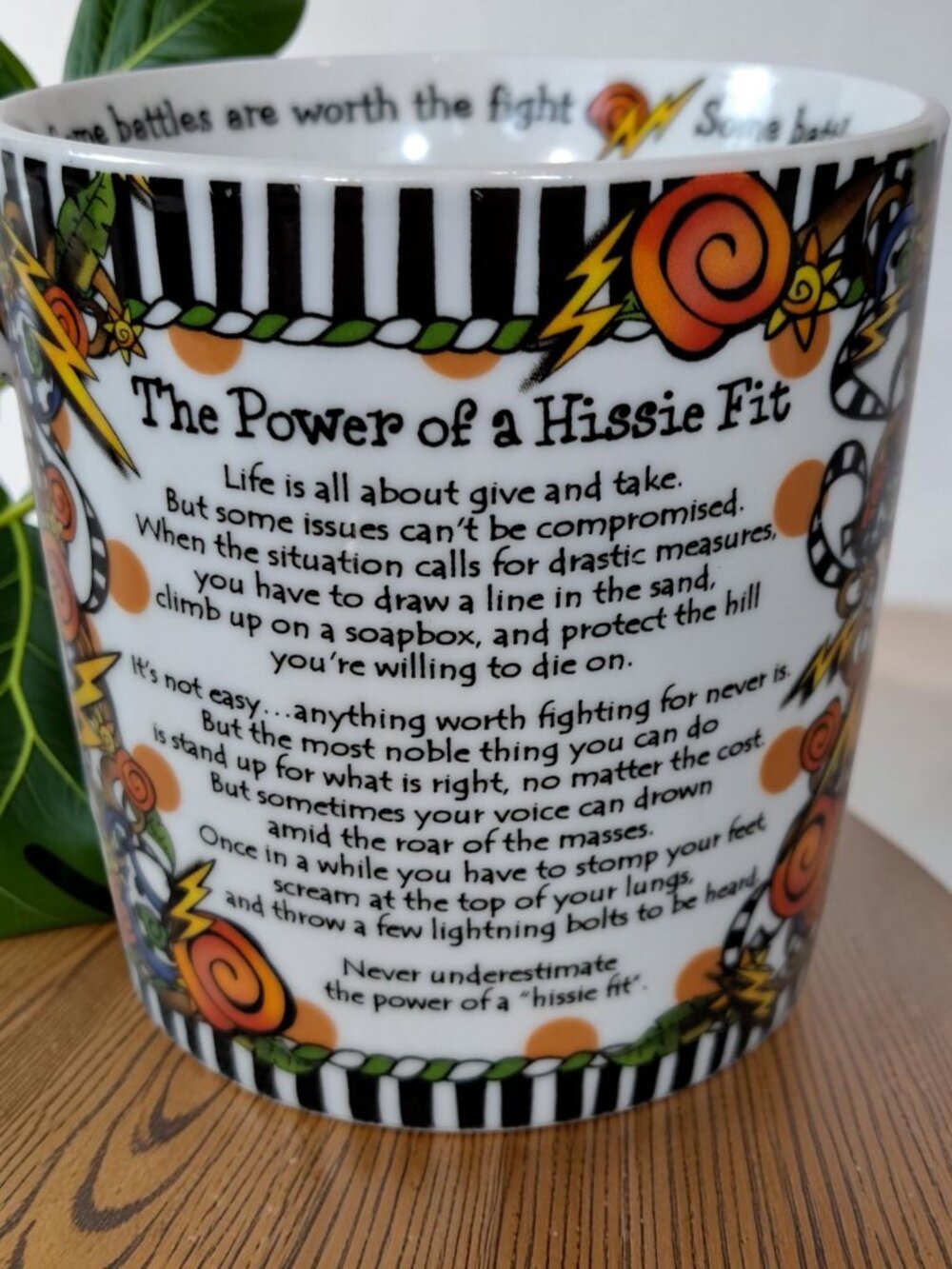Suzy Toronto Coffee Mug “Never Underestimate The Power Of A Hissie Fit” - Picture 3 of 9